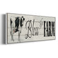 Bless This Farm - Floater Framed Canvas Print
