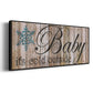Baby It's Cold - Floater Framed Canvas Print