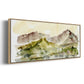 Plum Ridge II - Floater Framed Canvas Print