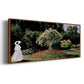 Jeanne Marguerite Lecadre in the Garden - Floater Framed Canvas Print