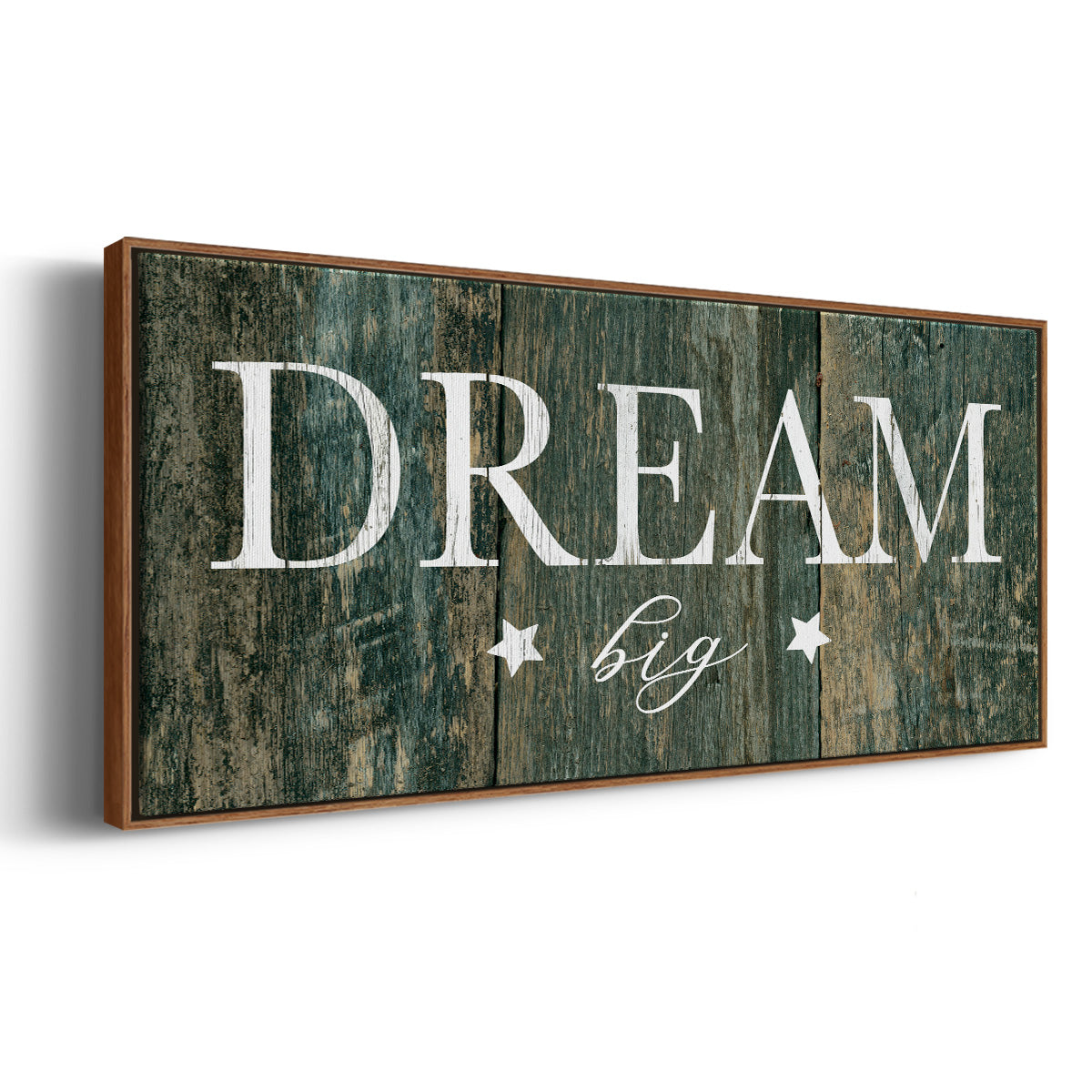 Dream Big - Floater Framed Canvas Print