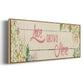 Love Grows Here - Floater Framed Canvas Print