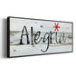 Alegria - Floater Framed Canvas Print