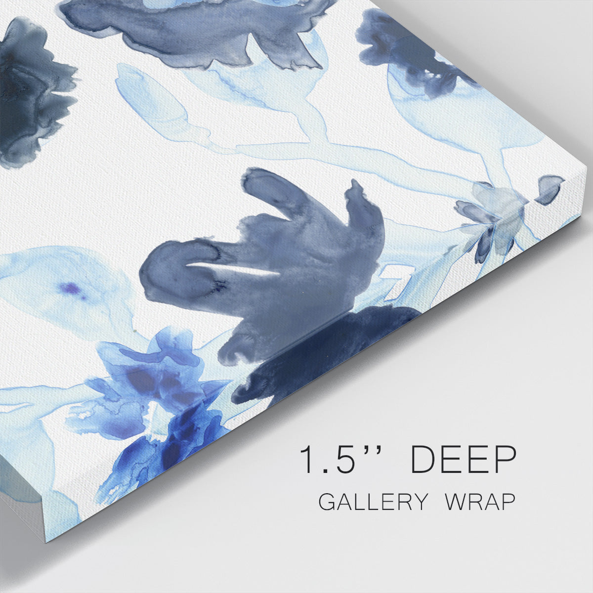 Blue Gossamer Garden III - Canvas Art Print