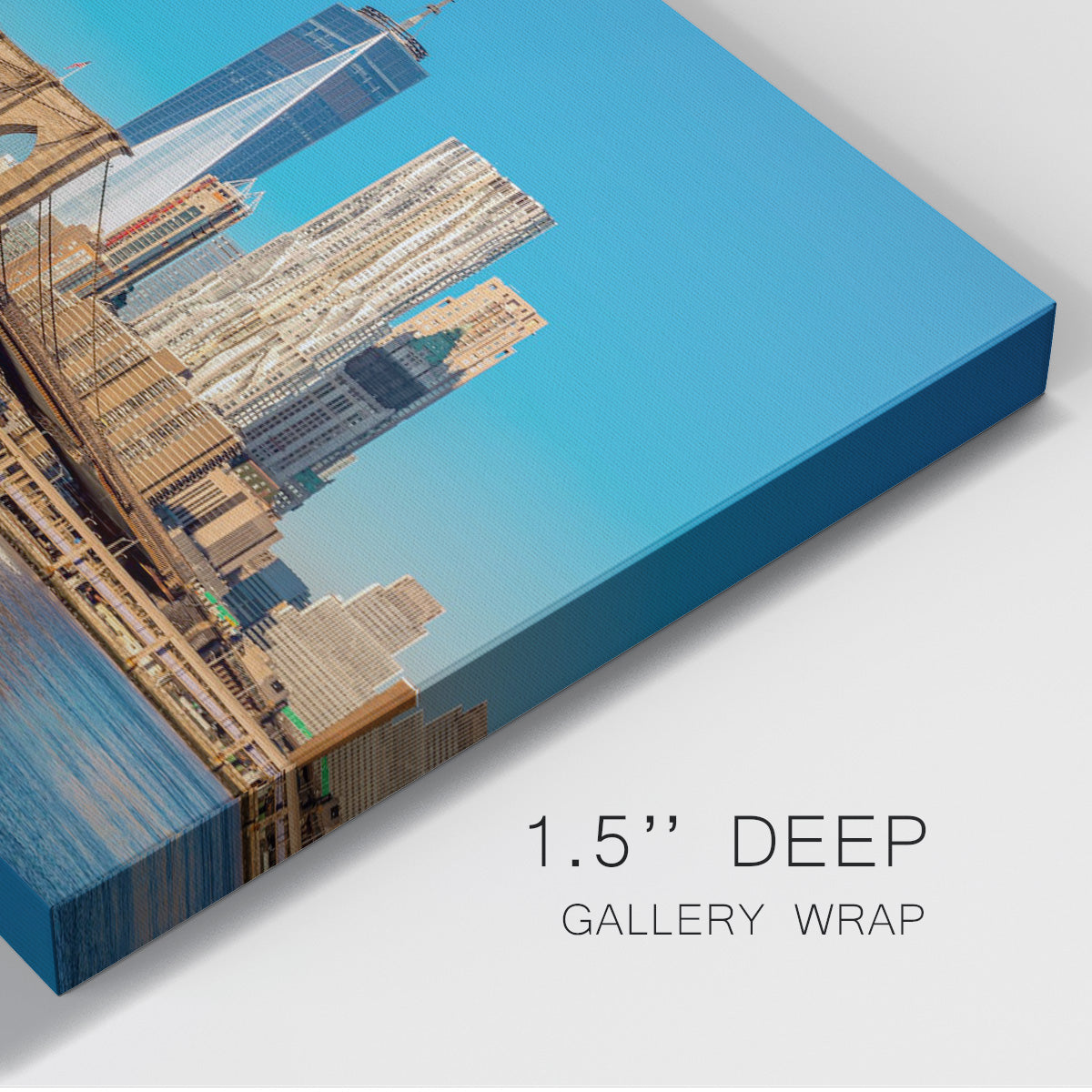 Skyline of Downtown New York City - Canvas Art Print