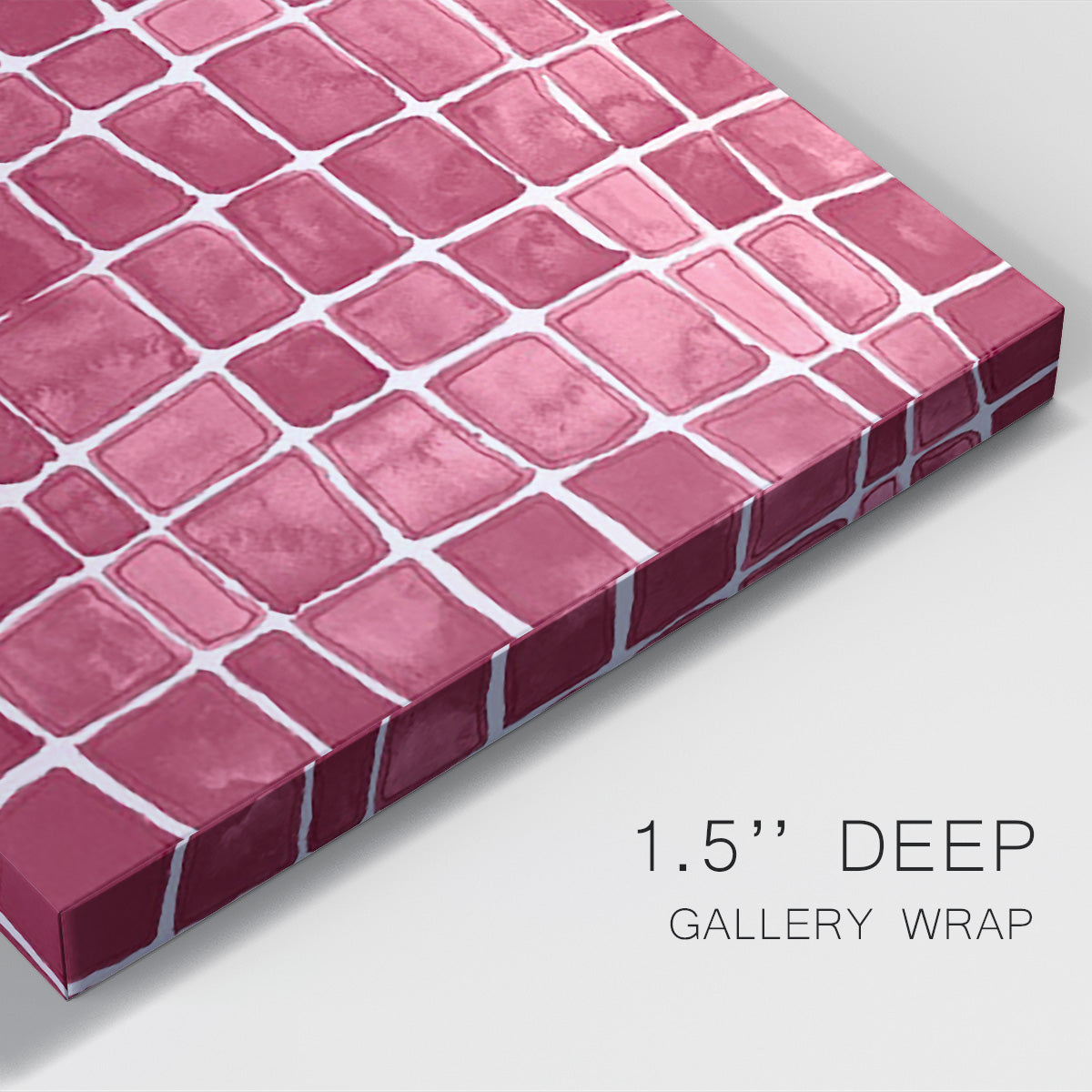 Square Bluff III - Canvas Art Print