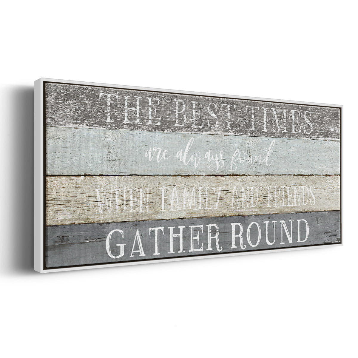 Best Times - Floater Framed Canvas Print