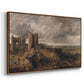 Hadleigh Castle, Mouth of Thames, c. 1829 - Floater Framed Canvas Print