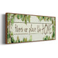 No Place Like Home - Floater Framed Canvas Print