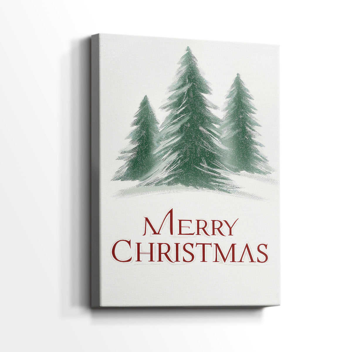 Frostlit Snow Blessing - Canvas Art Print