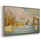 The Lighthouse at Groix, 1925 - Floater Framed Canvas Print