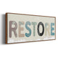 Restore Your Self - Floater Framed Canvas Print
