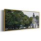 The Chapel Notre - Floater Framed Canvas Print