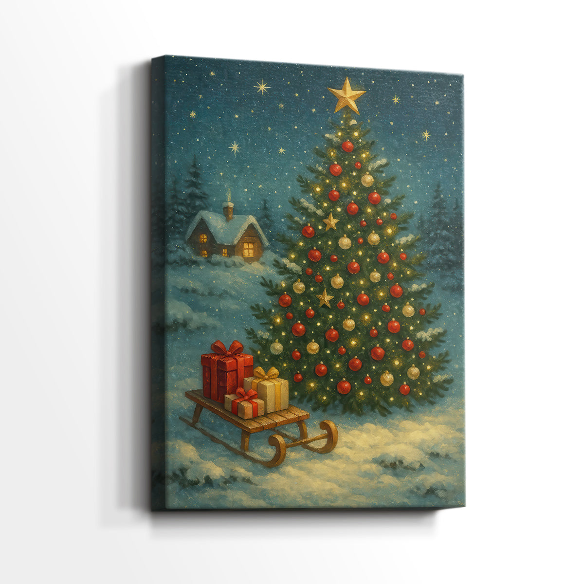 Sage Star Carol - Canvas Art Print