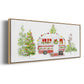 Holiday Camper II - Floater Framed Canvas Print