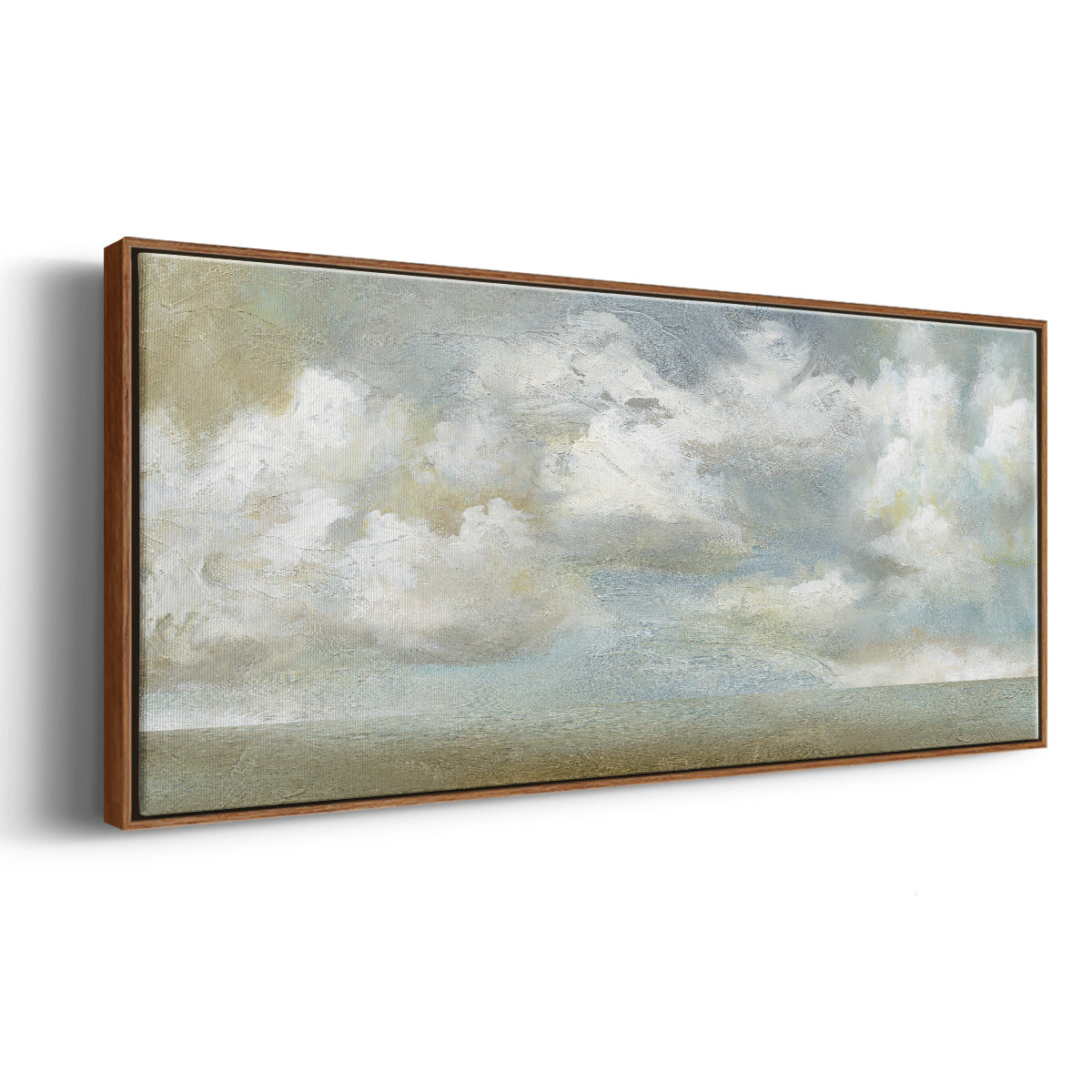 Cloudscape Vista III - Floater Framed Canvas Print