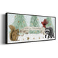 Christmas in the Forest Collection D - Floater Framed Canvas Print