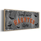 Home Sweet Haunted - Floater Framed Canvas Print