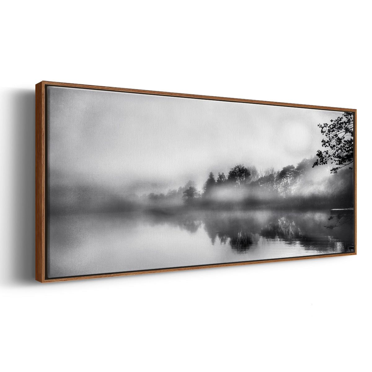 Soft Wonders - Floater Framed Canvas Print