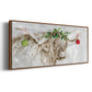 Highland Holidays - Floater Framed Canvas Print
