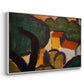 Landscape with Trees and Houses, c. 1905 - Floater Framed Canvas Print