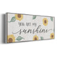 You Are My Sunshine - Floater Framed Canvas Print