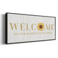 Welcome Happily Ever After - Floater Framed Canvas Print