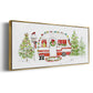 Holiday Camper I - Floater Framed Canvas Print