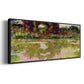 Rose Arches at Giverny, 1913 - Floater Framed Canvas Print