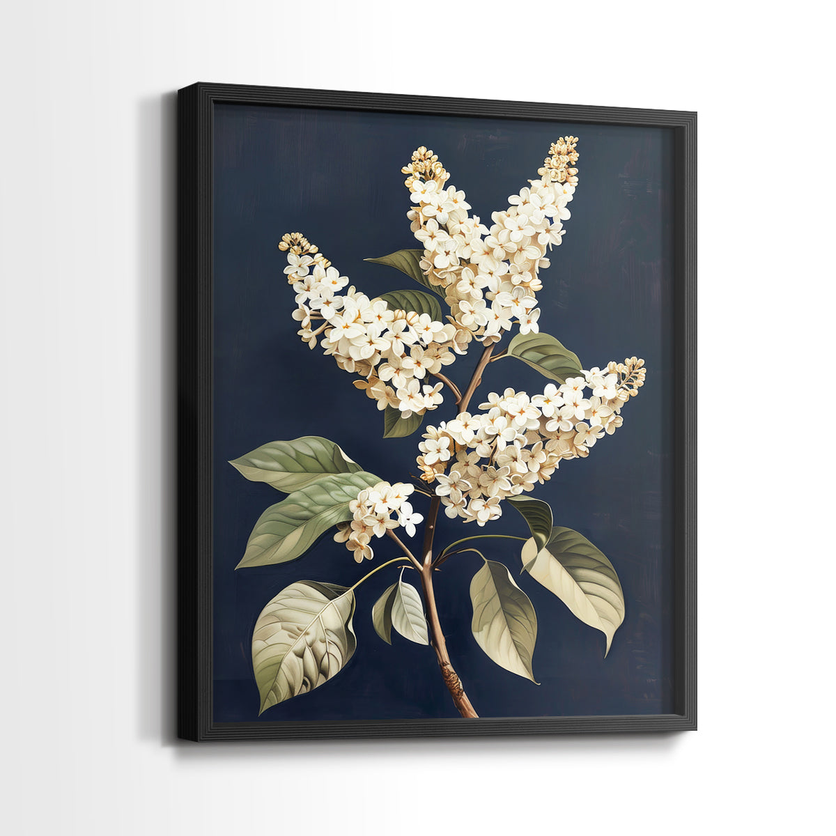 Floral Study Series LII - Restickable Framed Art Set