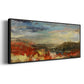 Landscape Study - Floater Framed Canvas Print