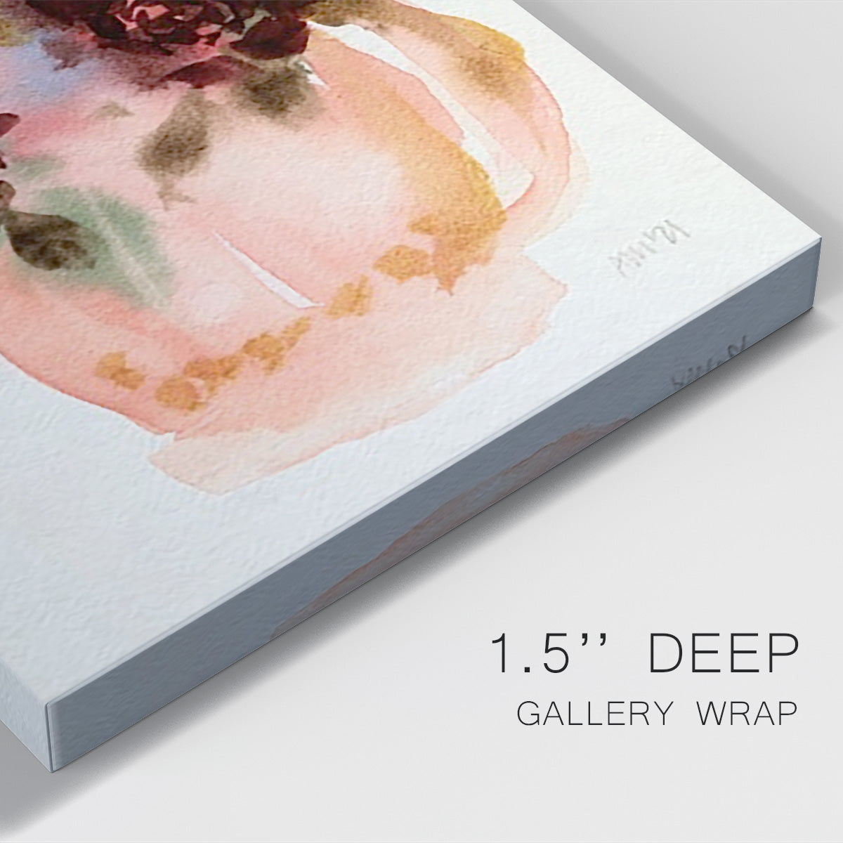 Mauve Bouquet in Teapot I - Canvas Art Print