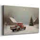 Tinsel-Gold Pines Blessing - Canvas Art Print