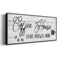 Love Brews - Floater Framed Canvas Print