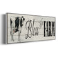 Bless This Farm - Floater Framed Canvas Print