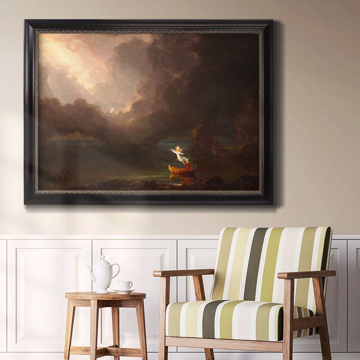 The Voyage of Life - Ornate Framed Canvas Print