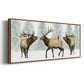 Festive Forest Collection D - Floater Framed Canvas Print
