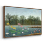 The Flamingoes (Les Flamants), 1907 - Floater Framed Canvas Print