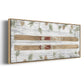 Pinecone Lodge Collection D - Floater Framed Canvas Print