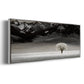 Solitary Tree - Floater Framed Canvas Print