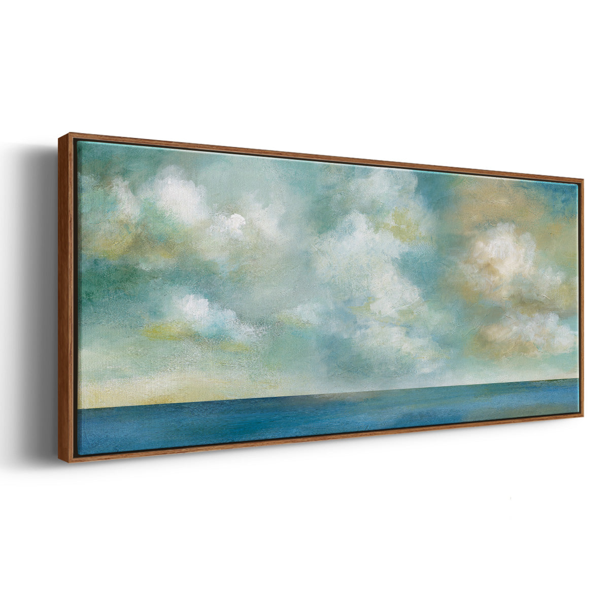 Cloudscape Vista II - Floater Framed Canvas Print