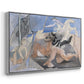 Composition with Minotaur, 1936 - Floater Framed Canvas Print