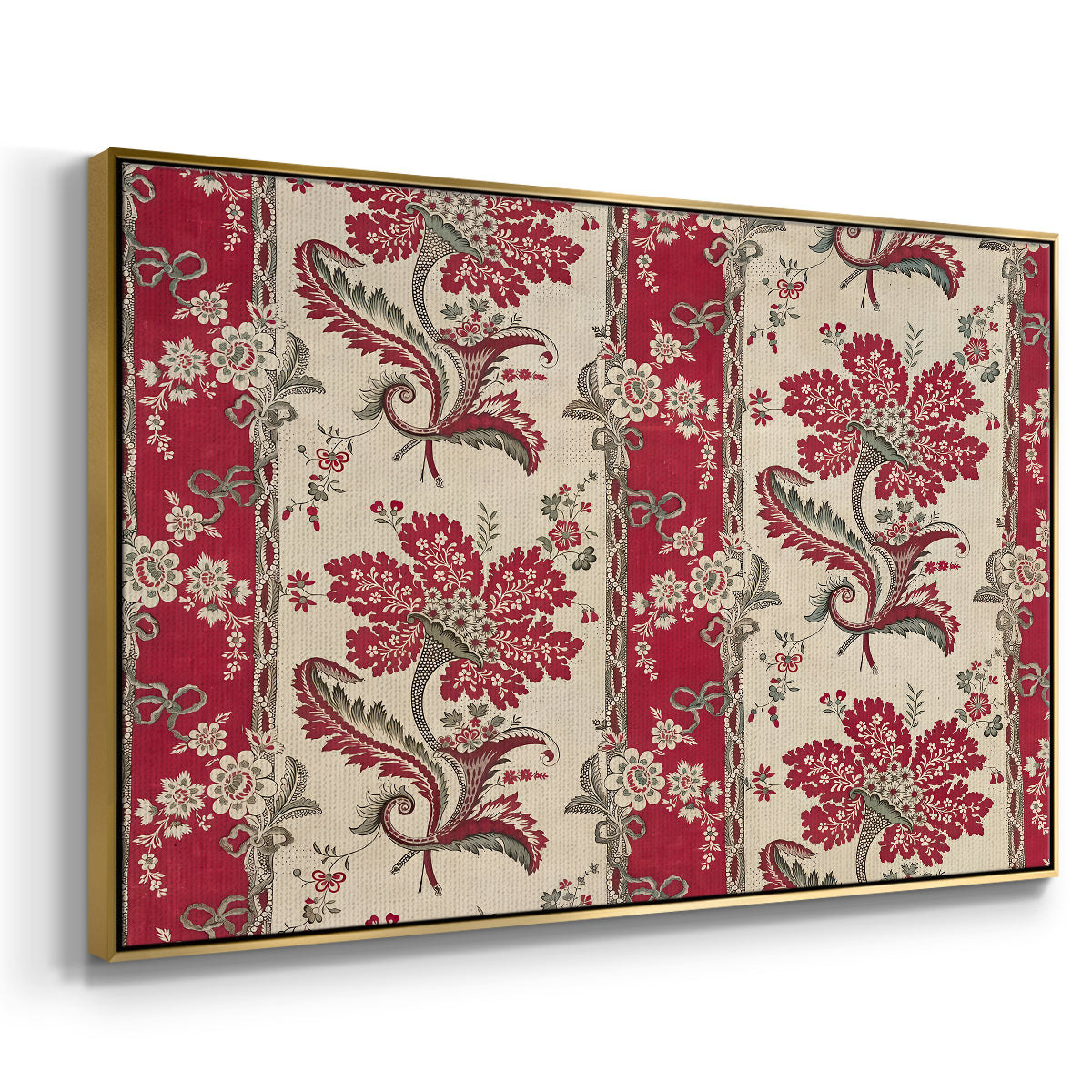 The Flowering Cornucopia (La Corne Fleurie), c. 1789-1850 - Floater Framed Canvas Print