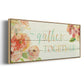 Gather Together - Floater Framed Canvas Print
