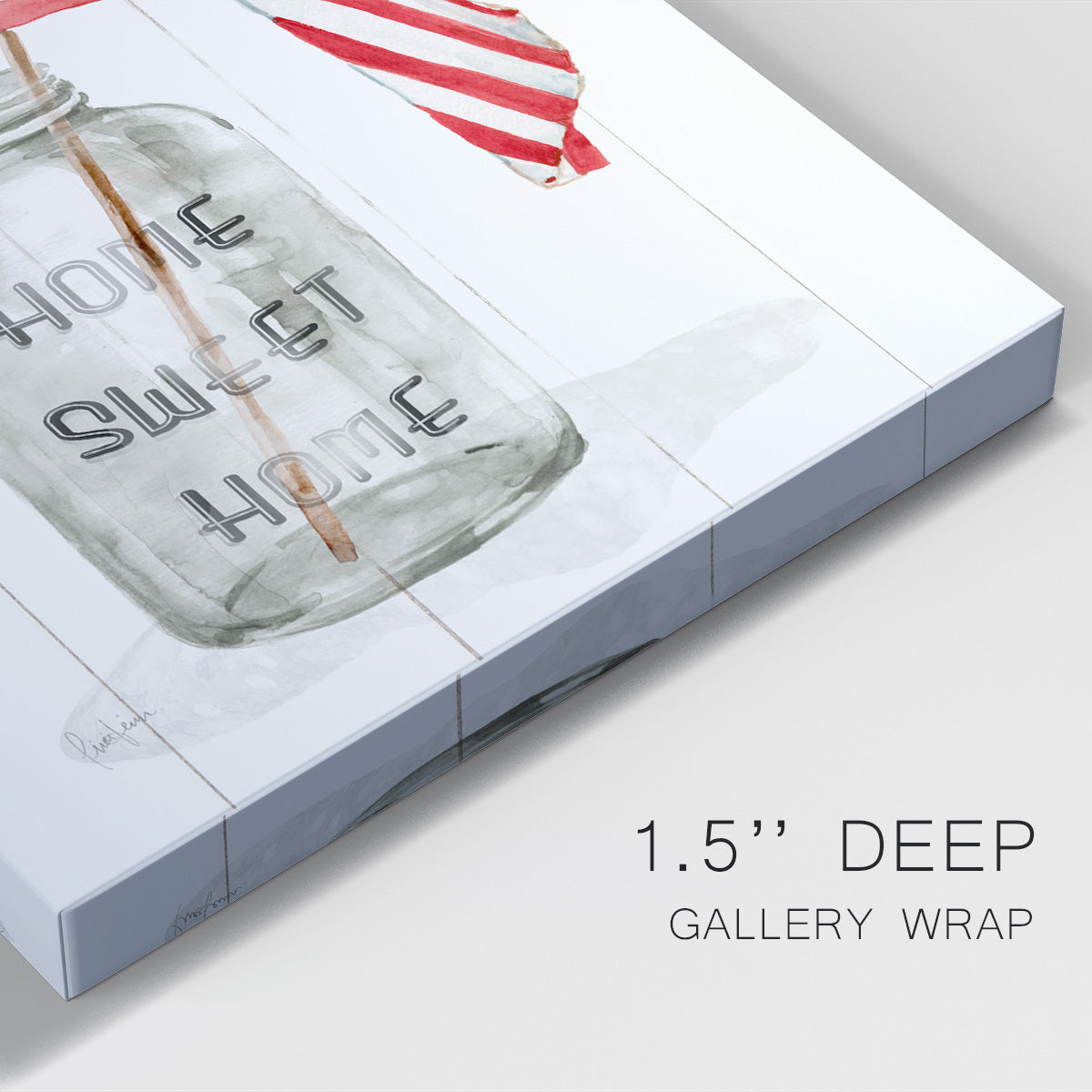 America My Home Sweet Home - Canvas Art Print