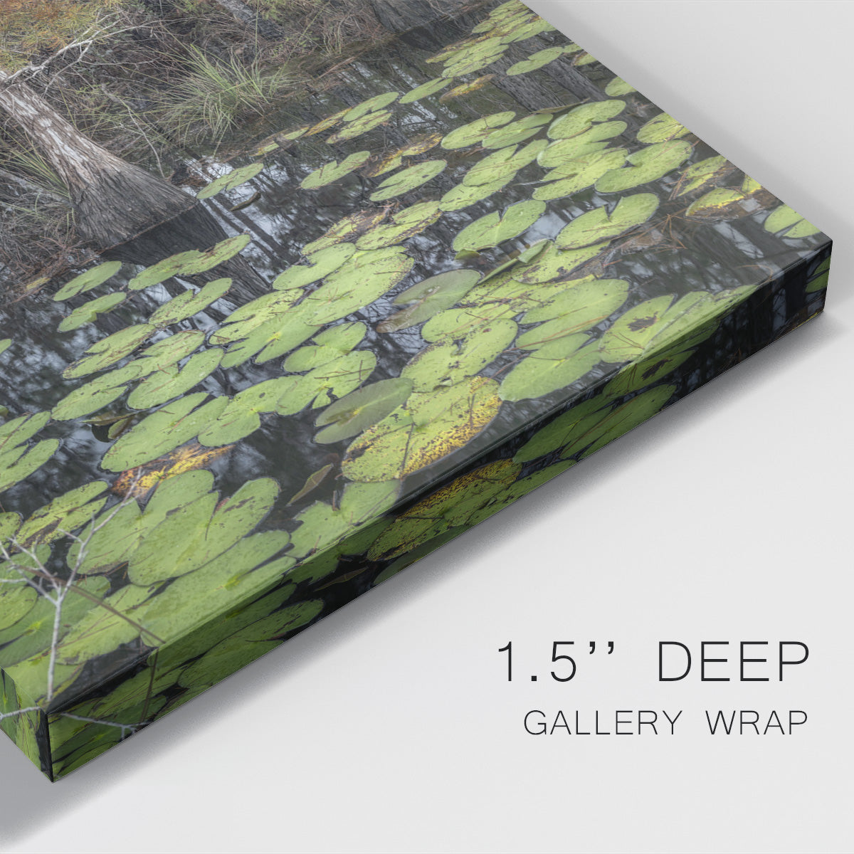 Black Water I Premium Gallery Wrapped Canvas - Ready to Hang