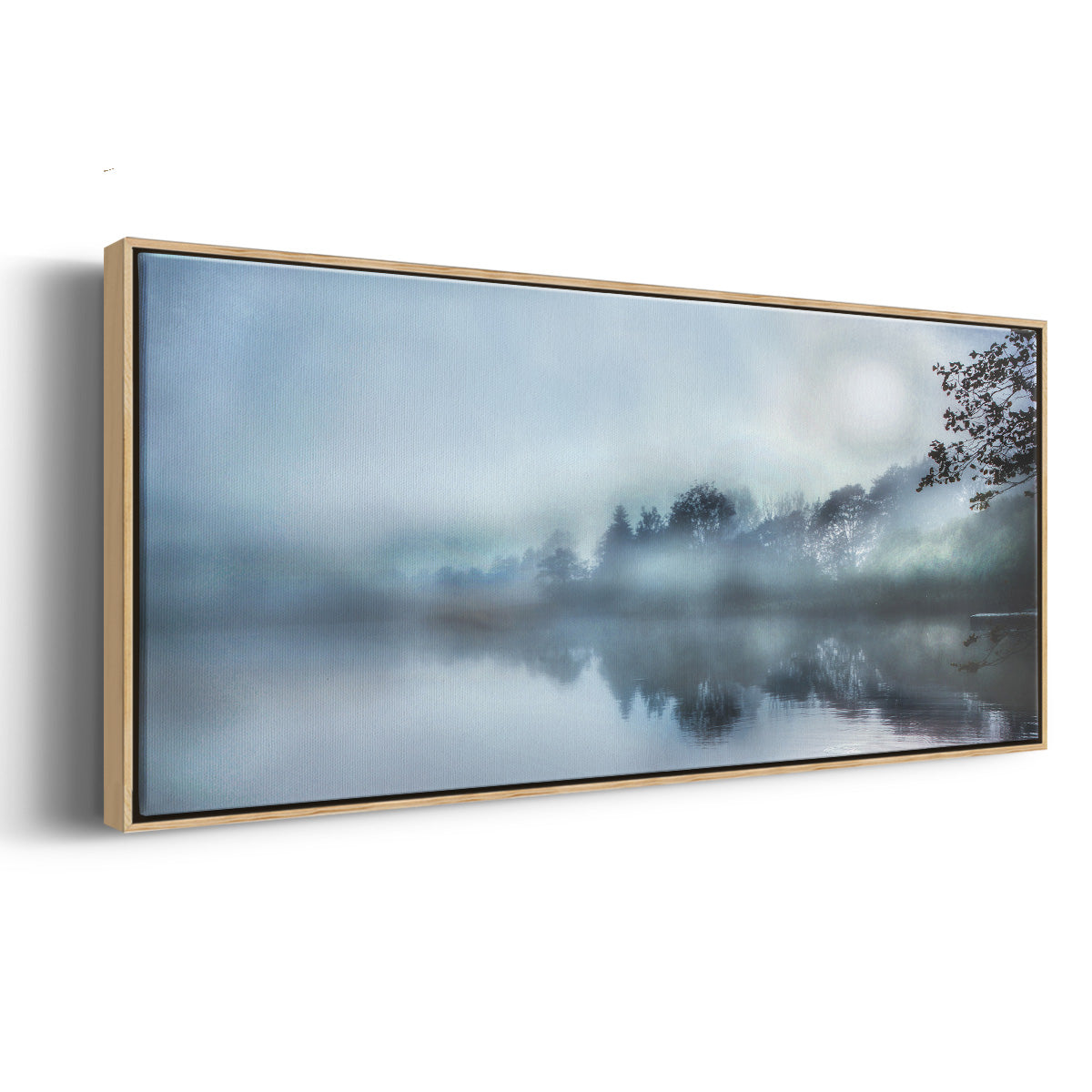 Morning Wonders - Floater Framed Canvas Print