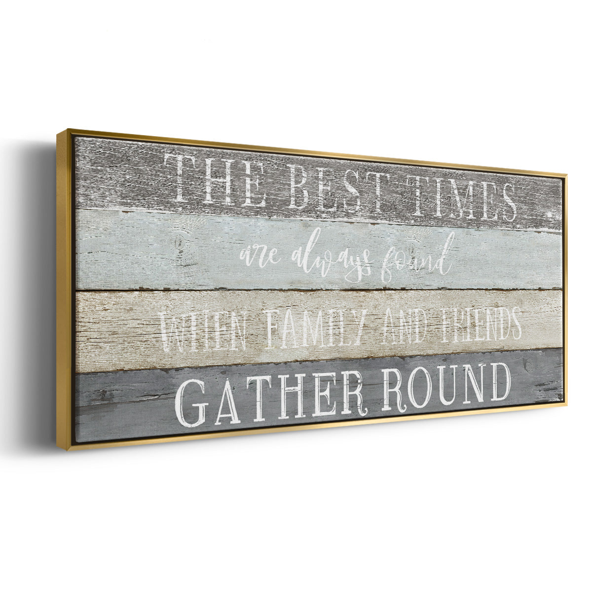 Best Times - Floater Framed Canvas Print