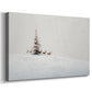 Frostlit Stillness - Canvas Art Print