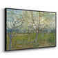 The Pink Orchard, 1888 - Floater Framed Canvas Print